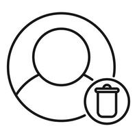 User account being deleted from server database vector