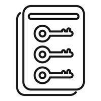Key storage system protecting digital information with encryption vector