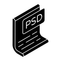Trendy design icon of file file vector