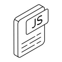 Trendy design icon of file file vector