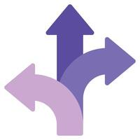 Path icon for web, app, infographic, etc vector