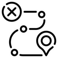 Waypoint icon for web, app, infographic, etc vector