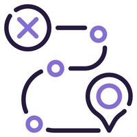 Waypoint icon for web, app, infographic, etc vector