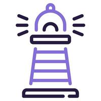 Beacon icon for web, app, infographic, etc vector