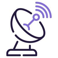 Satellite icon for web, app, infographic, etc vector