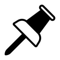 Pin icon for web, app, infographic, etc vector
