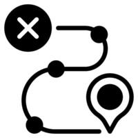 Waypoint icon for web, app, infographic, etc vector