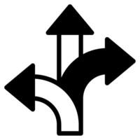 Path icon for web, app, infographic, etc vector