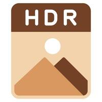 Photography HDR icon for web, app, infographic, etc vector