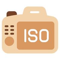 Photography ISO icon for web, app, infographic, etc vector