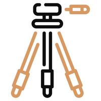 Photography Tripod icon for web, app, infographic, etc vector