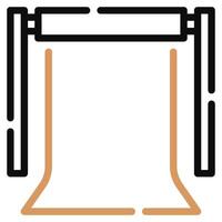 Photography Backdrop icon for web, app, infographic, etc vector
