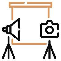 Photography Studio icon for web, app, infographic, etc vector