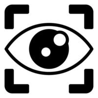 Photography Focus icon for web, app, infographic, etc vector