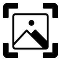 Photography Frame icon for web, app, infographic, etc vector