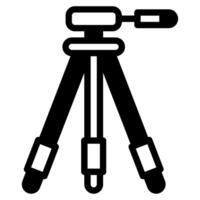 Photography Tripod icon for web, app, infographic, etc vector