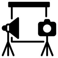 Photography Studio icon for web, app, infographic, etc vector