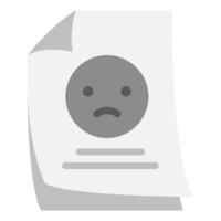No Files icon for web, app, infographic, etc vector
