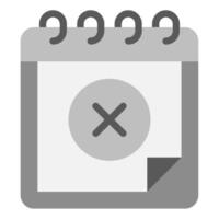 No Events icon for web, app, infographic, etc vector