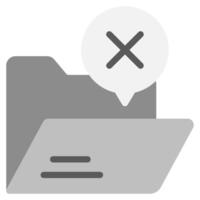 Empty Folder icon for web, app, infographic, etc vector