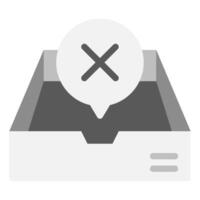 Empty Inbox icon for web, app, infographic, etc vector