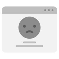No Results icon for web, app, infographic, etc vector