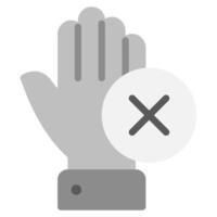 No Access icon for web, app, infographic, etc vector