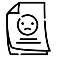 No Files icon for web, app, infographic, etc vector