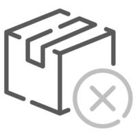 No Orders icon for web, app, infographic, etc vector