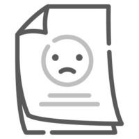No Files icon for web, app, infographic, etc vector