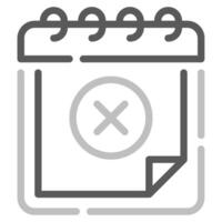 No Events icon for web, app, infographic, etc vector