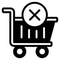 Empty Cart icon for web, app, infographic, etc vector