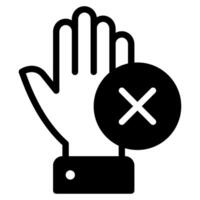 No Access icon for web, app, infographic, etc vector