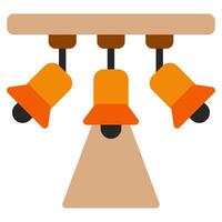 Spotlight icon for web, app, infographic, etc vector