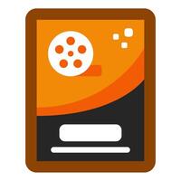 Poster icon for web, app, infographic, etc vector