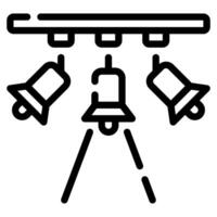 Spotlight icon for web, app, infographic, etc vector