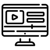 Trailer icon for web, app, infographic, etc vector