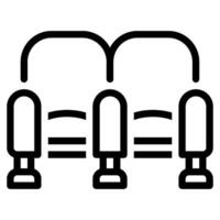 Seat icon for web, app, infographic, etc vector