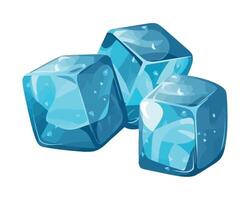 Shiny ice crystal on white background icon isolated vector