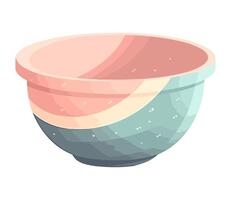ceramic bowl symbolize decoration icon isolated vector