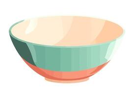 crockery adds decoration to meal icon isolated vector