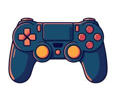 Modern joystick, fun game activity icon isolated vector