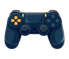 Modern joystick icon for game control icon isolated vector