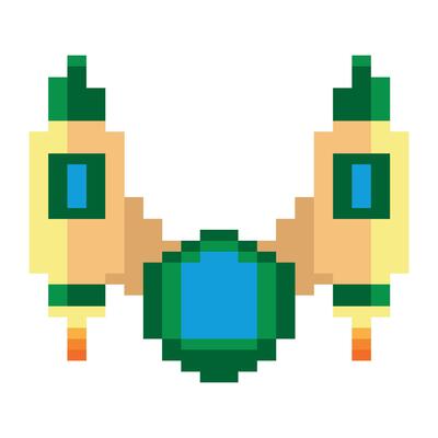 battle ship pixels digital isolated icon