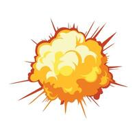 explosion effect illustration isolated design vector