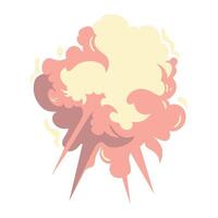 explosion effect burst illustration isolated vector