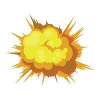 explosion effect sparkle illustration isolated vector