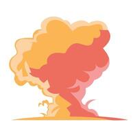 explosion effect shape illustration isolated vector
