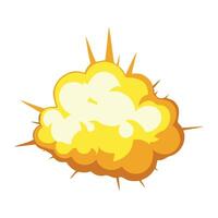 explosion effect shiny illustration isolated vector