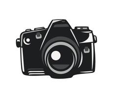 old fashioned camera flash icon isolated vector